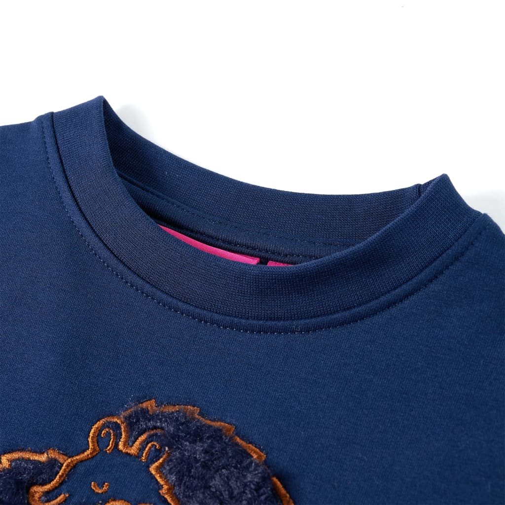 Vidaxl Children's Sweater 128 Navy Blue