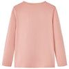 Camicia per bambini Vidaxl con maniche lunghe 104 rosa chiaro