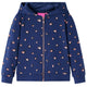 Vidaxl kindervest met capuchon 104 marineblauw