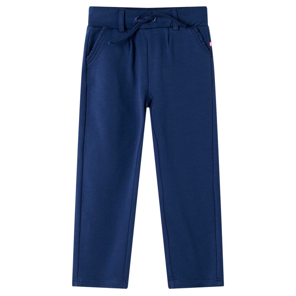 Vidaxl Kinderbroek con blu navy corse 104