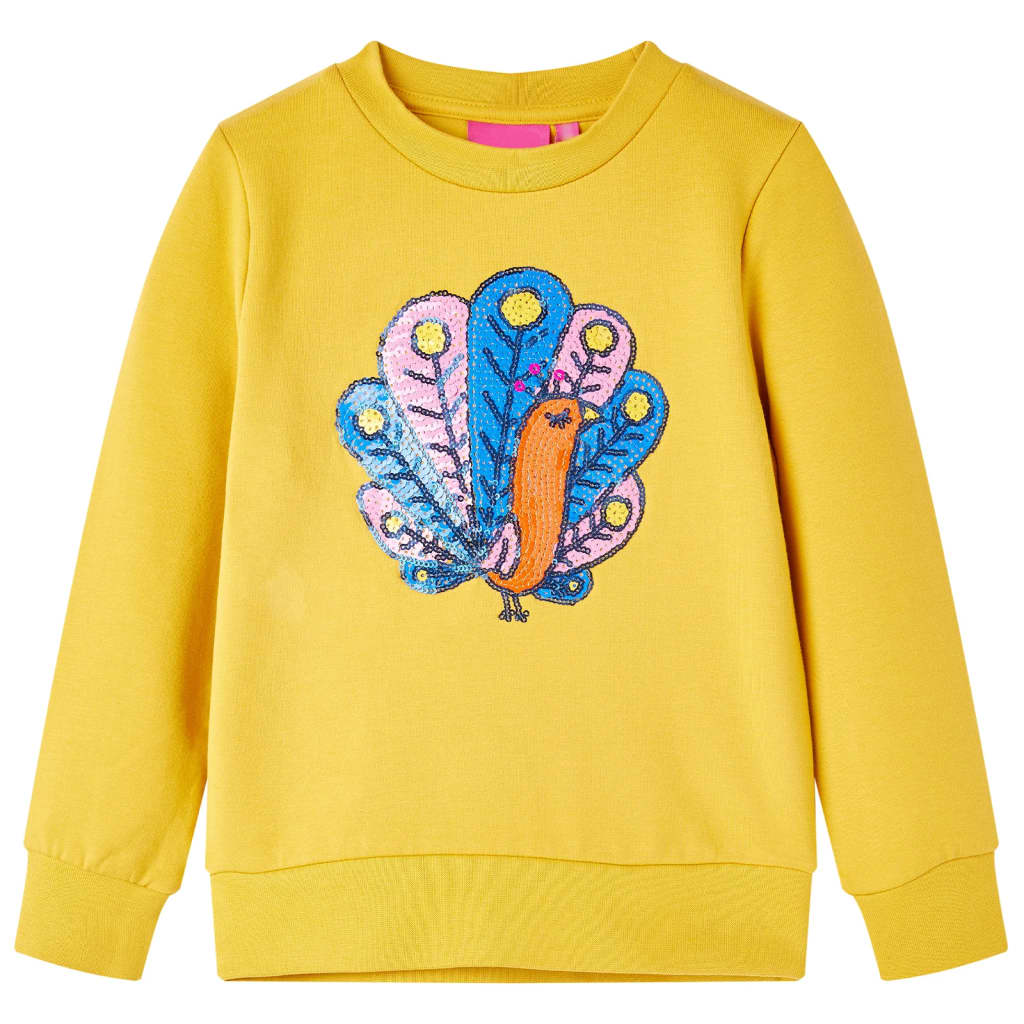 Vidaxl Children's Sweater 92 Donkerokerkligent