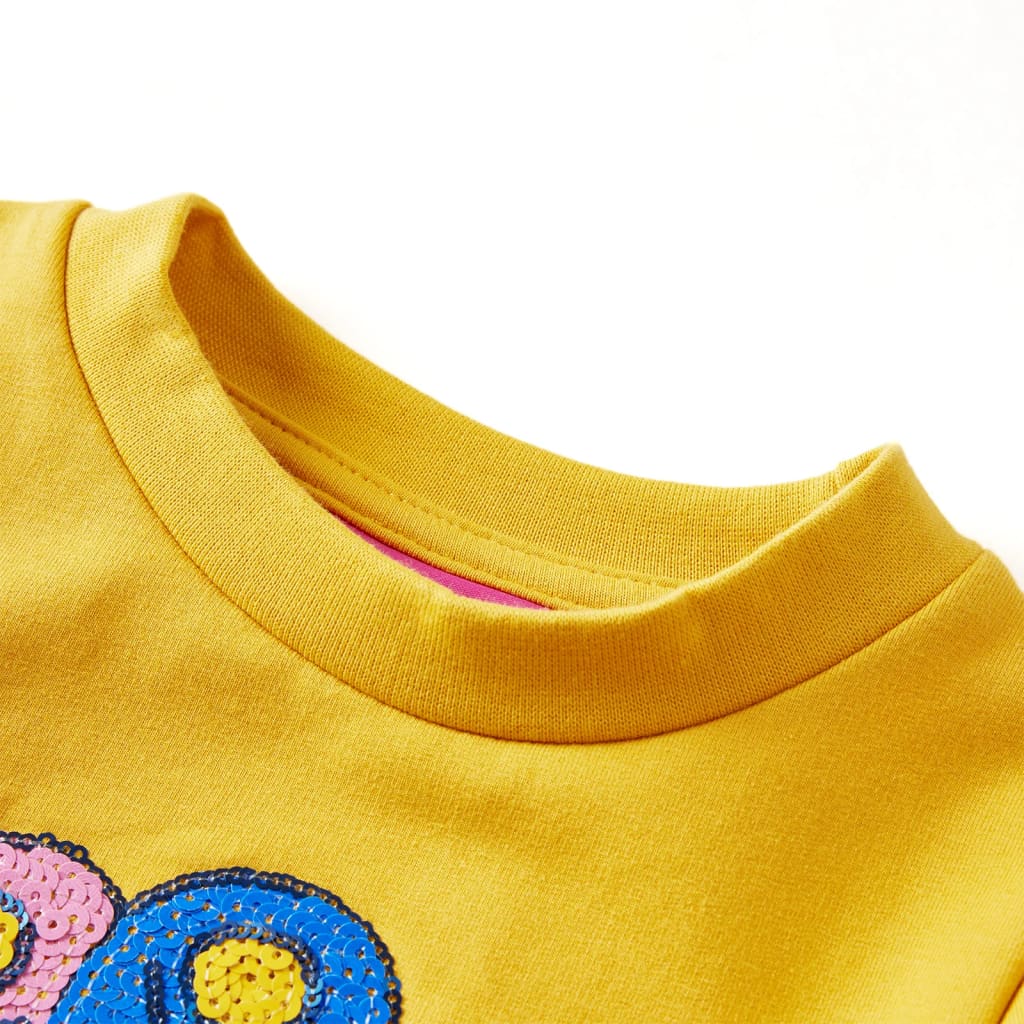 Vidaxl Children's Sweater 92 Donkerokerkligent