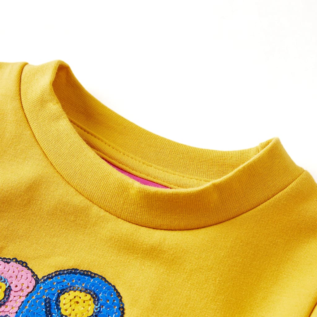Vidaxl kindertrui 92 donkerokerkleurig