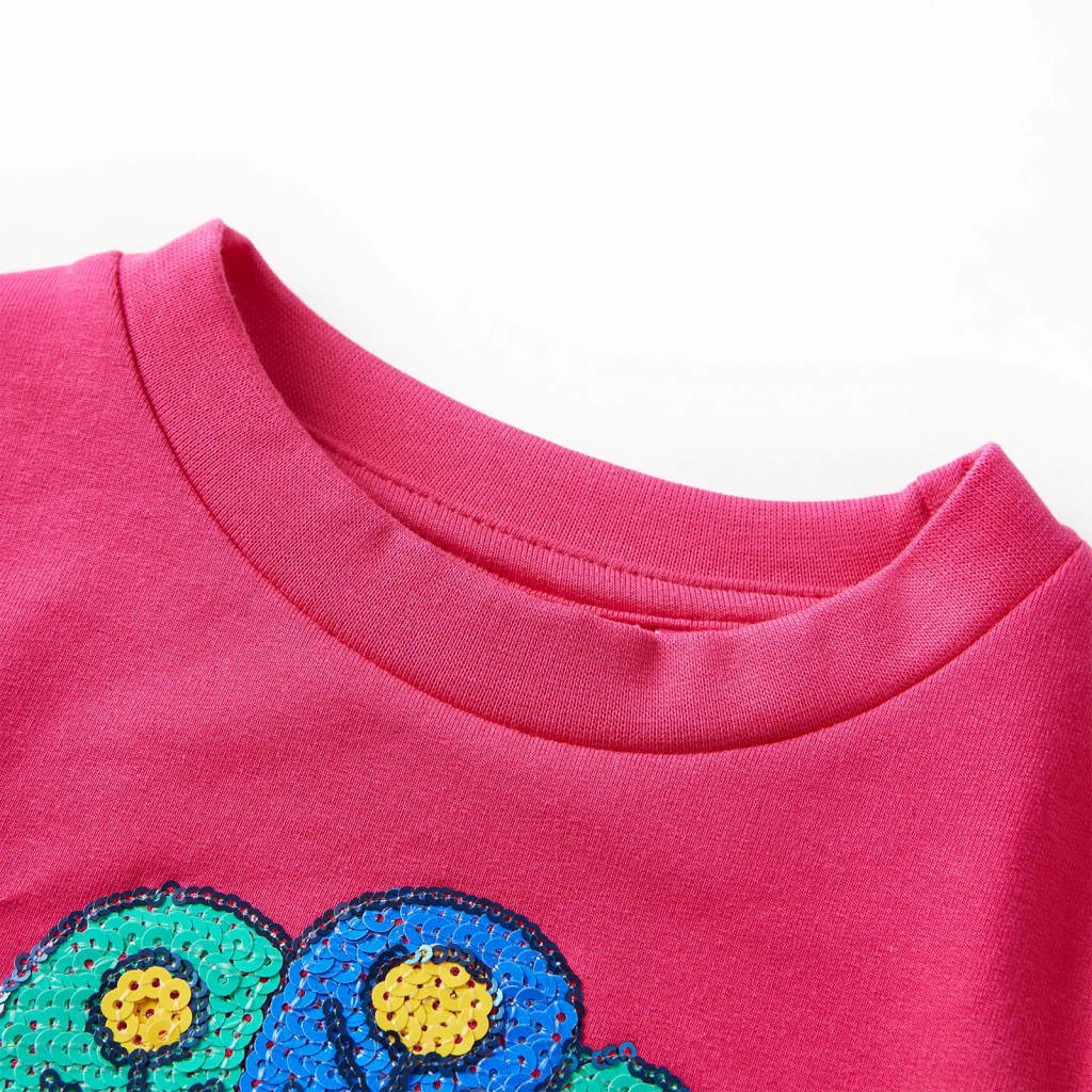 Vidaxl kindertrui 140 felroze