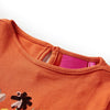 Camicia per bambini Vidaxl con maniche lunghe 104 Oranjebruin