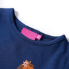 Camicia per bambini Vidaxl con maniche lunghe 128 blu navy