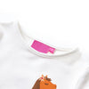 Camicia per bambini Vidaxl con maniche lunghe 104 ecrukligioso