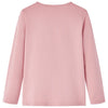 Camicia per bambini Vidaxl con maniche lunghe 92 rosa chiaro