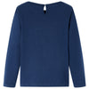 VidaXL Kindershirt met lange mouwen 104 marineblauw