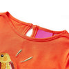 Camicia per bambini Vidaxl con maniche lunghe 116 DONKERORANJE