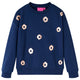 Vidaxl Children's Sweater 104 Navy Blue