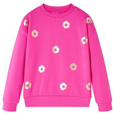 Vidaxl Children's Sweater 128 Dark Pink