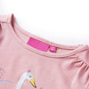 Camicia per bambini Vidaxl con maniche lunghe 116 rosa chiaro