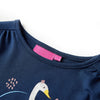 Camicia per bambini Vidaxl con maniche lunghe 116 blu navy