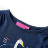 Camicia per bambini Vidaxl con maniche lunghe 128 blu navy