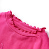 Camicia per bambini Vidaxl con maniche lunghe 104 rosa brillante