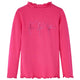 Vidaxl Children's shirt with long sleeves 128 bright pink