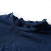 Vidaxl Shirt per bambini maniche lunghe 128 blu navy