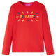 VidaXL children's shirt with long sleeves 92 red