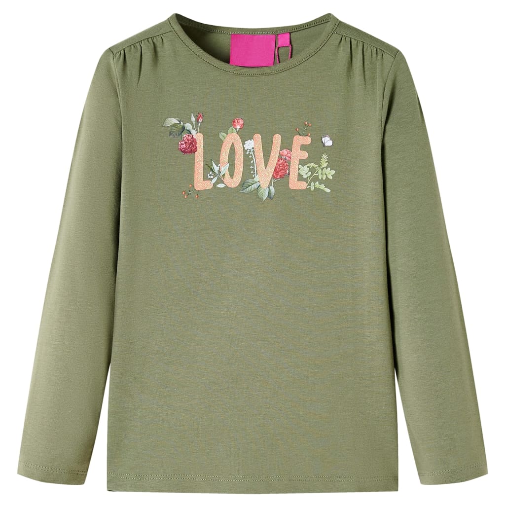 Camicia per bambini Vidaxl con maniche lunghe 104 Cockery