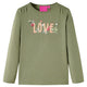 VidaXL children's shirt with long sleeves 140 kack -colored