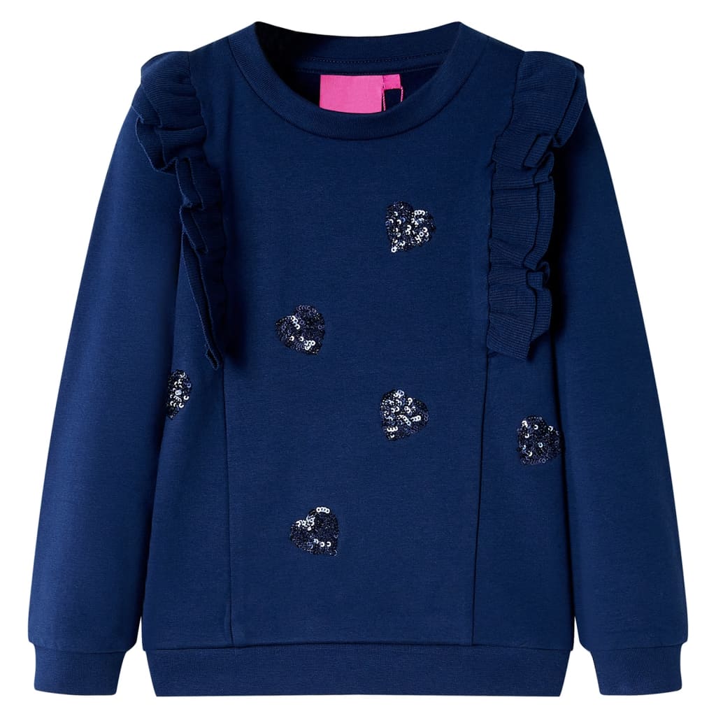 Vidaxl Children's Sweater 128 Navy Blue