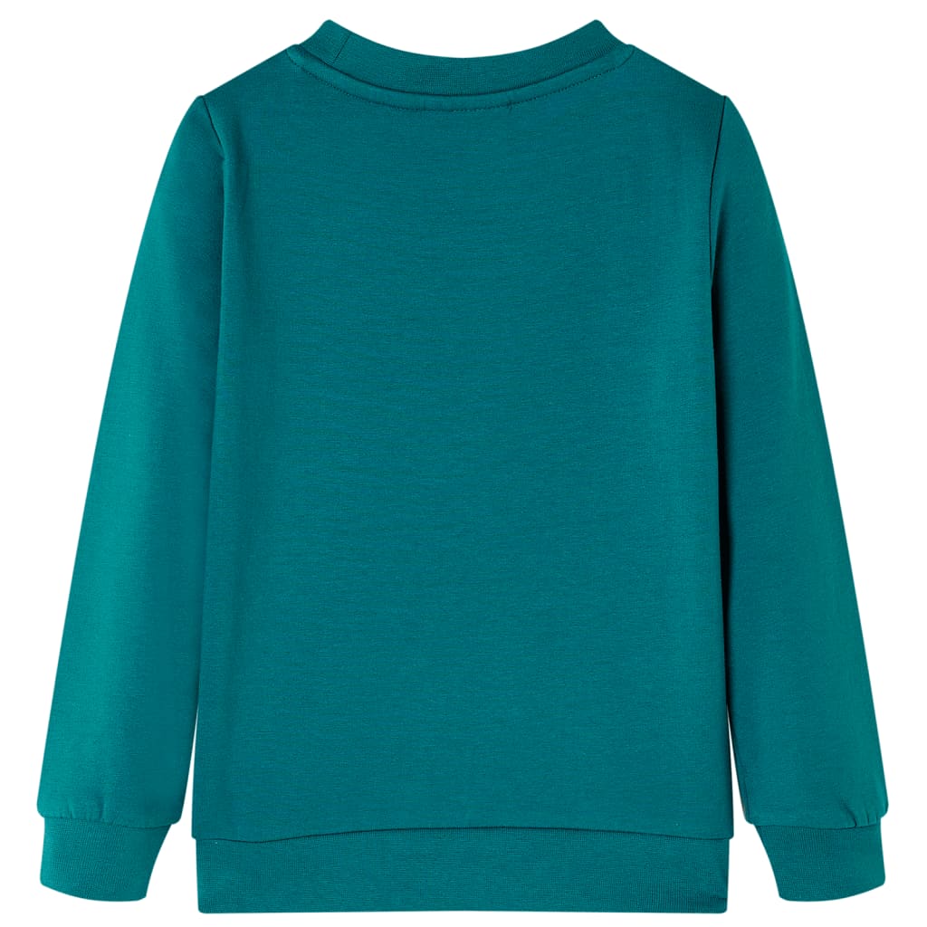 Vidaxl Children's Sweater 128 Greeno scuro