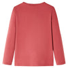 Vidaxl Camisa para niños con mangas largas 116 Rose Brown