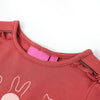 Vidaxl Camisa para niños con mangas largas 116 Rose Brown