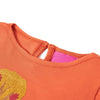 Camicia per bambini Vidaxl con maniche lunghe 116 Oranjebruin