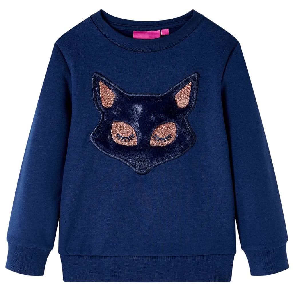 Vidaxl Children's Sweater 104 Navy Blue