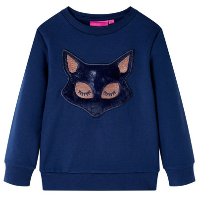 Vidaxl Children's Sweater 104 Navy Blue