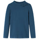 Vidaxl kindershirt met lange mouwen geribd 140 marineblauw