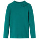 Vidaxl kindershirt met lange mouwen geribd 116 donkergroen