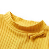 Vidaxl Shirt per bambini a costine 140 Occher scuro Colore
