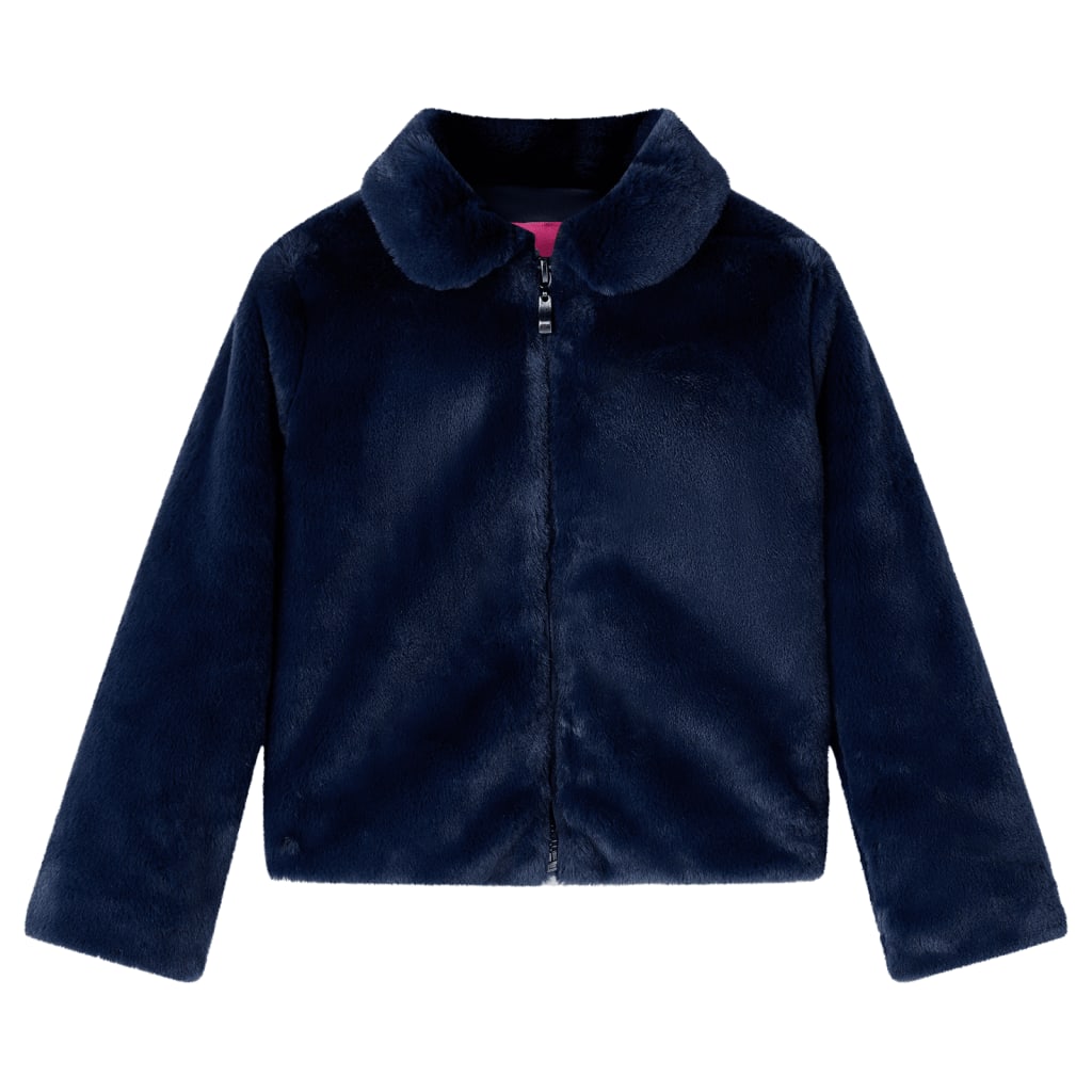 Vidaxl Giacca per bambini 128 Art Supply Navy Blue