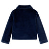 VidaXL Kinderjas 140 kunstvacht marineblauw