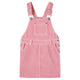 Vidaxl kindertuinjurk 116 ribfluweel lichtroze
