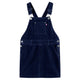 Vidaxl kindertuinjurk 92 ribfluweel marineblauw