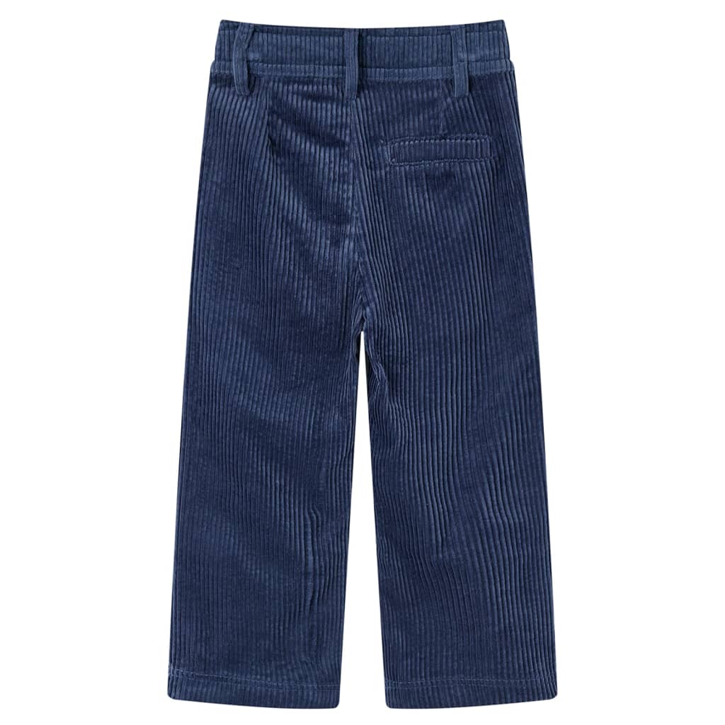 Vidaxl Kinderbroek 104 Cost Velvet Navy Blue