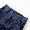 Vidaxl kinderbroek 104 ribfluweel marineblauw