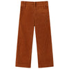 Vidaxl Kinderbroek 92 Velvet a costola Cognac colorato