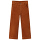 Vidaxl kinderbroek 116 ribfluweel cognackleurig