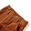 Vidaxl Kinderbroek 140 Cost Velvet Cognac Colored