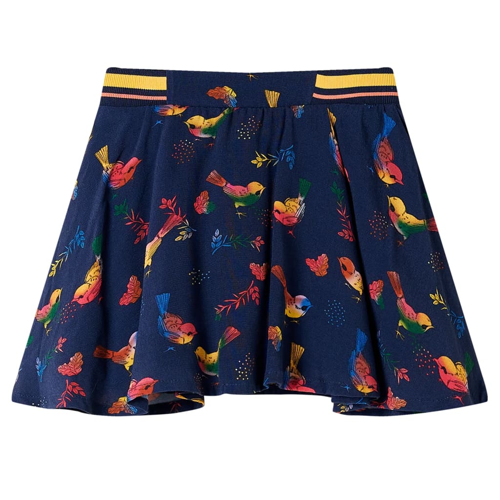 Vidaxl kinderrokje 128 marineblauw
