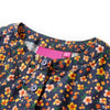 Vestido para niños de Vidaxl con mangas largas 104 azul marino