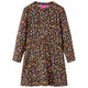 Abito per bambini Vidaxl con maniche lunghe 140 blu navy