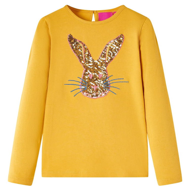 Camicia per bambini Vidaxl con maniche lunghe 92 occhiar