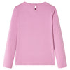 Camicia per bambini Vidaxl con maniche lunghe 104 rosa marrone