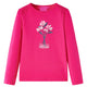 Vidaxl Children's shirt with long sleeves 116 bright pink